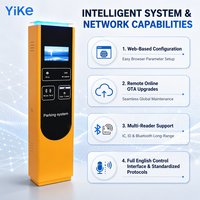 Terminal de gestion de parking intelligent commercial avec interphone vidéo extérieur et distributeur de billets d'entrée automatisé