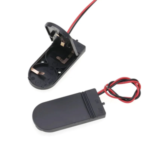 CR2032 düğme pil kutusu bir/iki 3V/6V tel, kapak ve anahtar pil tutucu - Product Image 4
