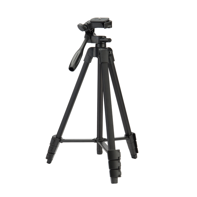 Factory Custom 1.4m Camera Stand Portable Cell Phone Dslr Camera Aluminum Tripod