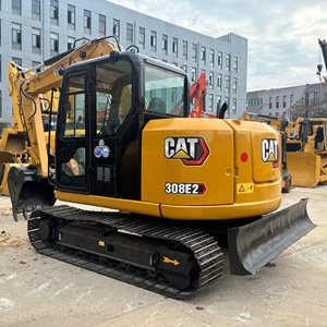 Dernière Excavatrice Compacte Carter 308E2 d'Occasion avec Moteur Cummins, Capacité 8 Tonnes, Équipement et Engrenages d'Origine - Product Image 1