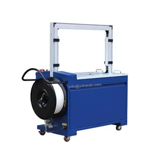 Fully Automatic Strapping Machine With CE Certification Wrapping Packing Box Auto With Tunnels Heat Cutting PP Band