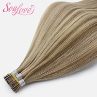 Extensions I-Tip 100% Cheveux Humains Naturels Remy à Cuticules Intactes Double Drawn