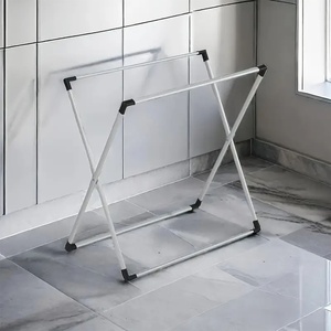 Cesto Portabiancheria Pieghevole in Tessuto Oxford Rinforzato, Impermeabile, Rettangolare, Stile Americano, in Alluminio, <span class=keywords><strong>per</strong></span> <span class=keywords><strong>Bagno</strong></span> - Product Image 4