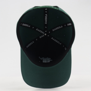 Casquette de baseball snapback brodée sur mesure, nouvelle mode, logo personnalisé, 5 panneaux, style streetwear, casquette de baseball verte, fabricant - Product Image 5