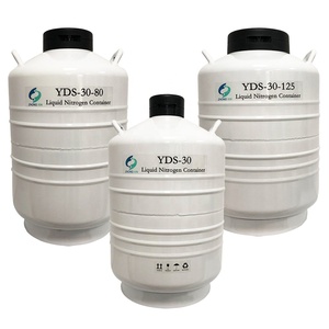 Récipients d'azote liquide à col large pour la conservation d'échantillons biologiques 30 litres 125mm YDS30-125 réservoir d'azote liquide - Product Image 3