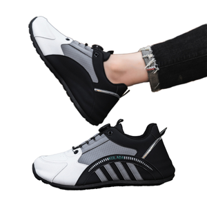 Zapatos de Skateboarding para Hombre de Alta Calidad, con Botones, Transpirables, Ligeros, Antideslizantes, de Verano, Casuales - Product Image 1