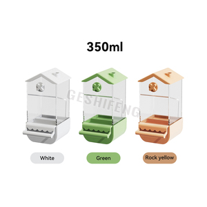 Hot Selling Transparent <strong>Bird</strong> Cage Accessories <strong>Food</strong> Holder Parrot <strong>Fruit</strong> Vegetable Feed Container - Product Image 3
