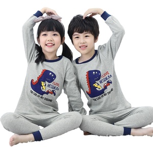 All'ingrosso ragazzo intimo termico pigiama per bambini cotone coreano lungo giovanni per bambini - Product Image 3