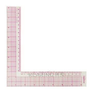 Thước Nhựa Hình Chữ L Cho Khu Vực May Vá/Thiết Kế Thời Trang 8 ''& <span class=keywords><strong>16</strong></span> <span class=keywords><strong>CM</strong></span> Thước Kẻ Hình Chữ L Linh Hoạt #5808 - Product Image 3