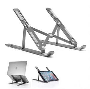 Nhôm Ổn Định Đứng Máy Tính Xách Tay Có Thể Điều Chỉnh Máy Tính Xách Tay Đứng 14 15.6 Inch Kim Loại Có Thể Gập Lại Máy Tính Xách Tay Chủ Tương Thích Pad Máy Tính Bảng - Product Image 1