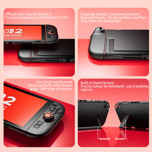 Oem Xanh-Hồng Gradient mềm mỏng trường hợp bìa tương thích tay cảm thấy dầ<span class=keywords><strong>u</strong></span> trường hợp bảo vệ cho Nintendo chuyển đổi <span class=keywords><strong>2</strong></span> giao diện điề<span class=keywords><strong>u</strong></span> khiển - Product Image 4