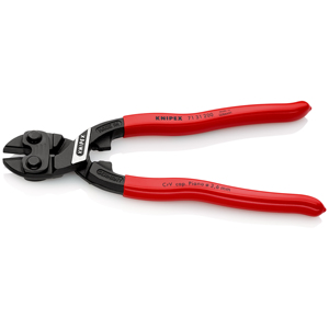 KNIPEX 71 31 200 Cortadores diagonales de doble palanca CoBolt con revestimiento de plástico negro 200 mm - Product Image 2