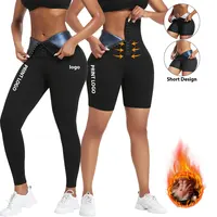 Hexin atacado modelador de corpo magro, controle de barriga, cintura alta, calças femininas, treinador de cintura, fitness