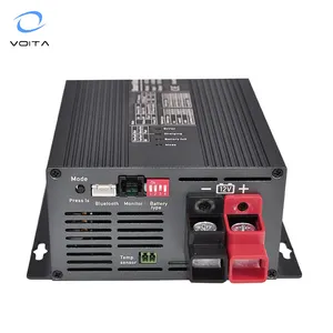 Customize 110v 220v Battery Charger 12v 24v Ac To Dc 30a 15a With Bluetooth Monitor Intelligent Charging