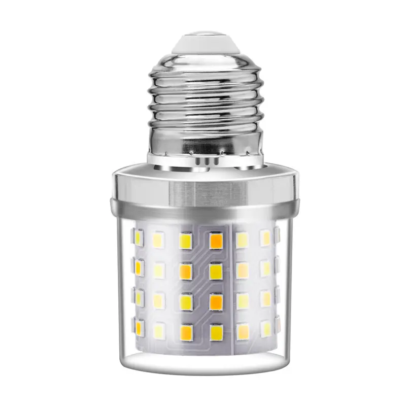 Bombilla LED de maíz con ahorro de energía AC220V E27 E14 bombilla de atenuación blanca cálida blanca