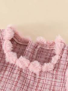 ชุดเซ็ตสองชิ้นสำหรับเด็กผู้หญิง ฤดูใบไม้ร่วง ฤดูหนาว เสื้อสเวตเตอร์ผูกโบว์พร้อมผ้าคลุมไหล่ กระโปรง ชุดเสื้อสเวตเตอร์เด็กทันสมัย ชุดเสื้อผ้าเด็กผู้หญิง ขนาด 80-140 ซม. - Product Image 6