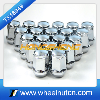 Гайки с зажимом для колес M12 * 1,5 в цветной коробке