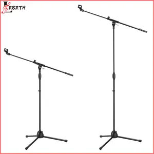 MJ-115 Adjustable Height Stage Performance Microphone Stand With Stable Tripod Base Hot Selling Musical Instrument Accessory