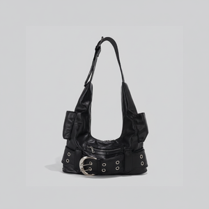 กระเป๋าถือแฟชั่นใหม่ ความจุเยอะ ขายส่ง กระเป๋าถือสะพายไหล่ทรงถัง หนัง PU สำหรับผู้หญิง รับผลิตแบรนด์ส่วนตัว - Product Image 1