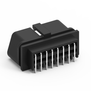 Connecteur mâle OBD2 16 broches, type PCB à angle droit, 30V 6A, étanche, usage industriel - Product Image 4