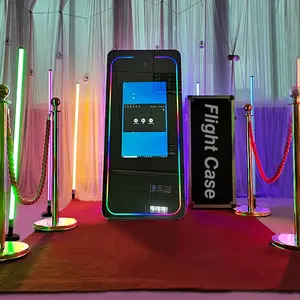 large case white foto master selfie magic mirror photo booth machine portable photobooth 2023 selfie wedding photo for eventsse