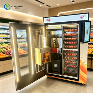 Distributeur automatique de jus d'orange frais à écran tactile, équipement de distribution automatique de jus de fruits en libre-service - Product Image 4