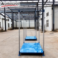 Solution de stockage empilable en acier robuste pour palettes, pour usage industriel et en entrepôt
