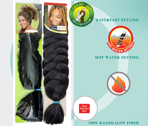 <span class=keywords><strong>Cabello</strong></span> Sintético Trenzado Preestirado Ultra Brand Autorizado, Ombre, <span class=keywords><strong>para</strong></span> Agua Caliente, Barato, 24 Pulgadas, Trenza Africana Core - Product Image 5