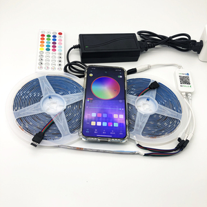 Buletooh Wireless 32ft Smart 5050 RGB Multi Color Music Sync Flexible Waterproof with Remote and Power <strong>Adapter</strong> <strong>LED</strong> <strong>Strip</strong> Light - Product Image 3