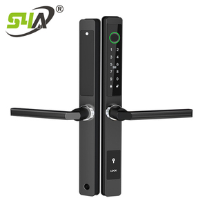 Cadre de porte étroit Home Hotel Security Entrance Smart Lock Door With <span class=keywords><strong>WIFI</strong></span> Fingerprint Key - Product Image 2