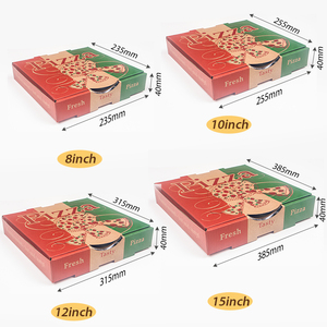 Cách điện nhôm lá bánh <span class=keywords><strong>pizza</strong></span> Hộp Tùy chỉnh Takeaway giữ nóng bánh <span class=keywords><strong>pizza</strong></span> bao bì hộp B sáo sóng bánh <span class=keywords><strong>pizza</strong></span> hộp với logo - Product Image 4