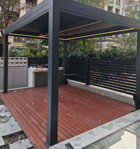 <span class=keywords><strong>Pergola</strong></span> en aluminium pour l'extérieur, système de toit d'ombrage pour jardin, gazebo imperméable <span class=keywords><strong>pas</strong></span> <span class=keywords><strong>cher</strong></span> - Product Image 4