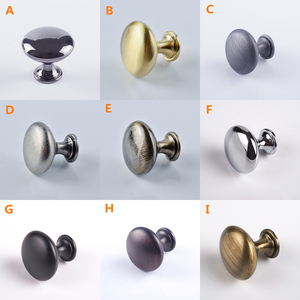 Kitchen Cabinet Hardware <strong>Matte</strong> <strong>Black</strong> Zinc <strong>Knobs</strong> Drawer <strong>Pulls</strong> Cupboard Door Dresser Drawer Handles <strong>Knobs</strong> - Product Image 2