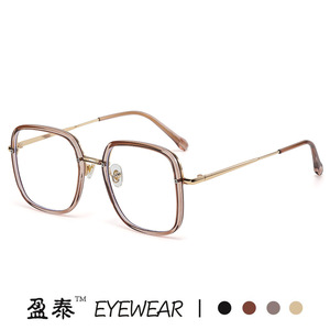 แว่นตา Yingtai TR90 ทรงสี่เหลี่ยมกรอบเต็ม ป้องกันแสงสีฟ้า สำหรับผู้หญิง เลนส์ Plano เลนส์ PC - Product Image 3