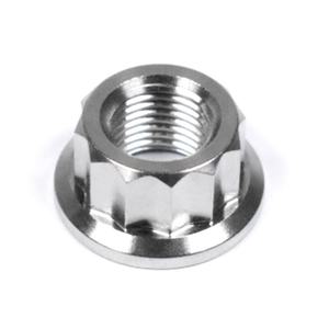 Tuerca Hexagonal de Brida de Titanio de 12 Puntas, Mecanizada por CNC, Personalizada, con <span class=keywords><strong>M8</strong></span> X 1.25 - Product Image 5