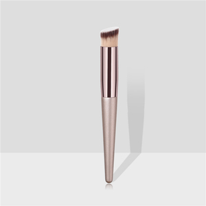 Champagne Vàng Tùy Chỉnh Duy Nhất Sang Trọng Mềm Tổng Hợp Bột Trang Điểm Bàn Chải Biểu Tượng Tư Nhân Trang Điểm Phấn Má Hồng 1 Miếng Tạo Nên Bàn Chải - Product Image 4