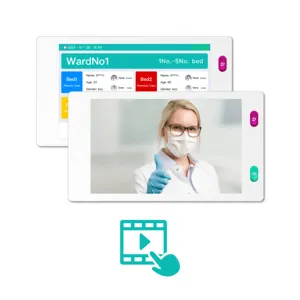10.1英寸医疗保健医疗级医院平板电脑，用于监控病人护士呼叫平板电脑电容双路呼叫Facetime