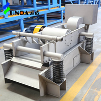 Écran vibrant Yunda SS304 pour le recyclage de la pâte à papier, faible bruit, autonettoyant, économie d'énergie, haute efficacité, 380V