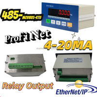Contrôle de remplissage du poids désiré Balance au sol avec communication RS485 Indicateur de poids Sortie relais Profinet Modbus-TCP