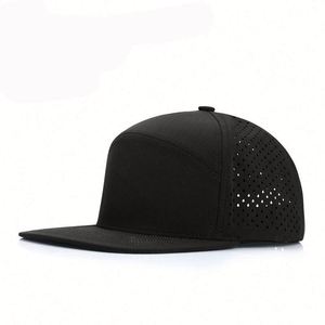 Gorra de Béisbol Deportiva de Alta Calidad para Exteriores, Impermeable, con Cierre a Presión, con Orificios Cortados con Láser, de 7 Paneles - Product Image 4
