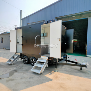 Top Quality Portable Restroom Trailers Vip Mobile Trailer Luxury And Shower Container Toilet For Outdoor - Product Image 3