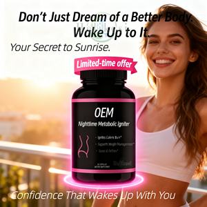 개인 라벨 유효 체중 지방 버너 보충 캡슐 및 녹색 커피 콩 추출물 야간 지방 버너 알약 - Product Image 4