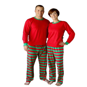 Pijama de manga larga para hombre y mujer, conjunto de pijama de Navidad para la familia - Product Image 2