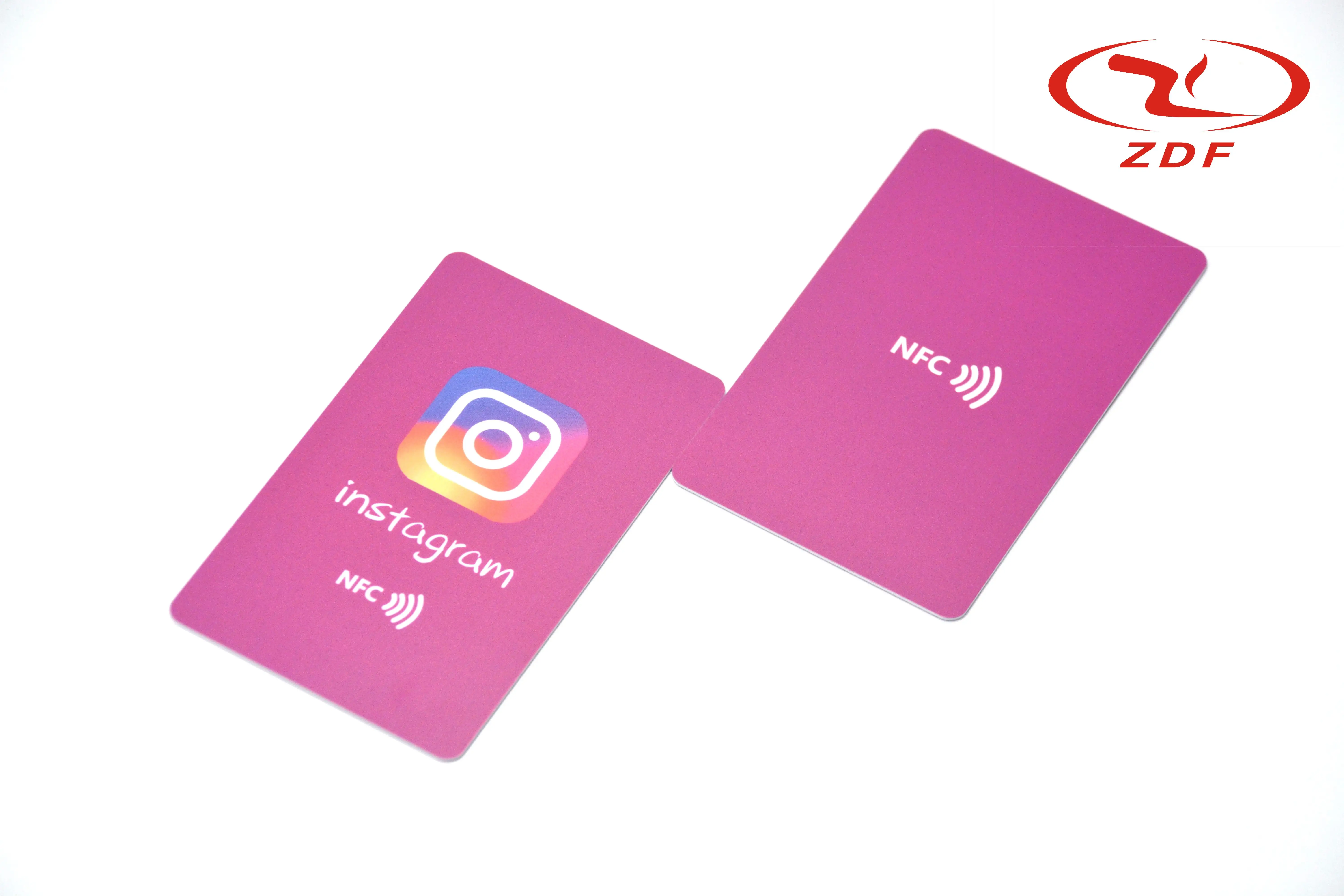 Hot Selling Custom Design NFC social media share Card NFC google review Card with Offset Printing and Film Lamination Wholesale