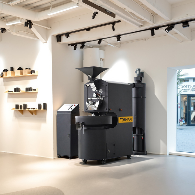 25kg-coffee-roaster 60 Kg With Touchscreen Roasters for Sale Commercial Coffee Roaster Machine