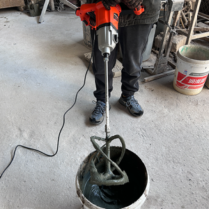 ALLSTONE 1800 W hochwertiger industrieller elektrischer tragbarer handbeton-, farbmischer - Product Image 5