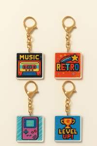 พวงกุญแจอะคริลิคอะนิเมะพร้อมพิมพ์ยูวีโลโก้ออกแบบได้ตามต้องการของที่ระลึกจากโรงงานโดยตรง - Product Image 3