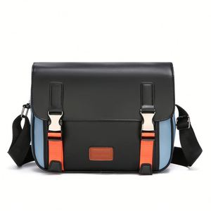 Nueva Bolsa Bandolera Cruzada de PU para Hombre, Estilo Casual, Antirrobo e Impermeable - Product Image 3