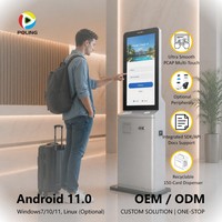 Mesin Layanan Mandiri Terminal Pembayaran Kios Check-in Hotel Tanpa Awak Dispenser Kartu Kunci Printer Point of Sale