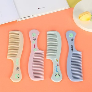 Cartoon Hair <b>Comb</b> Large Plastic Thickened Home Use Mixed Colors - Product Image 2